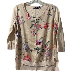 Mexx 3/4 floral pattern sweater
